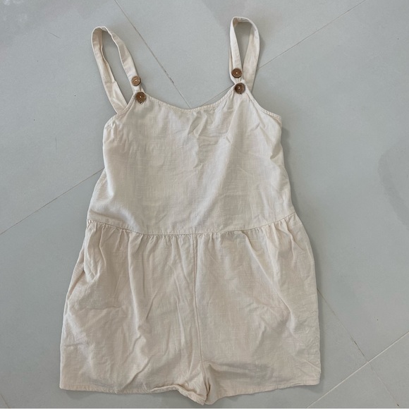 Roxy Pants - Roxy linen romper
